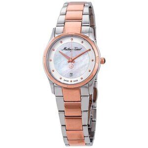 FX04220B NWT Mathey-Tissot Fashion Ladies Quartz Steel Authentic Watch